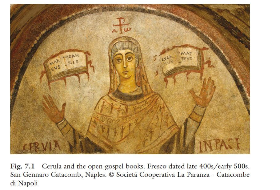 Catacumba de Nápoles: retrato de Cerula