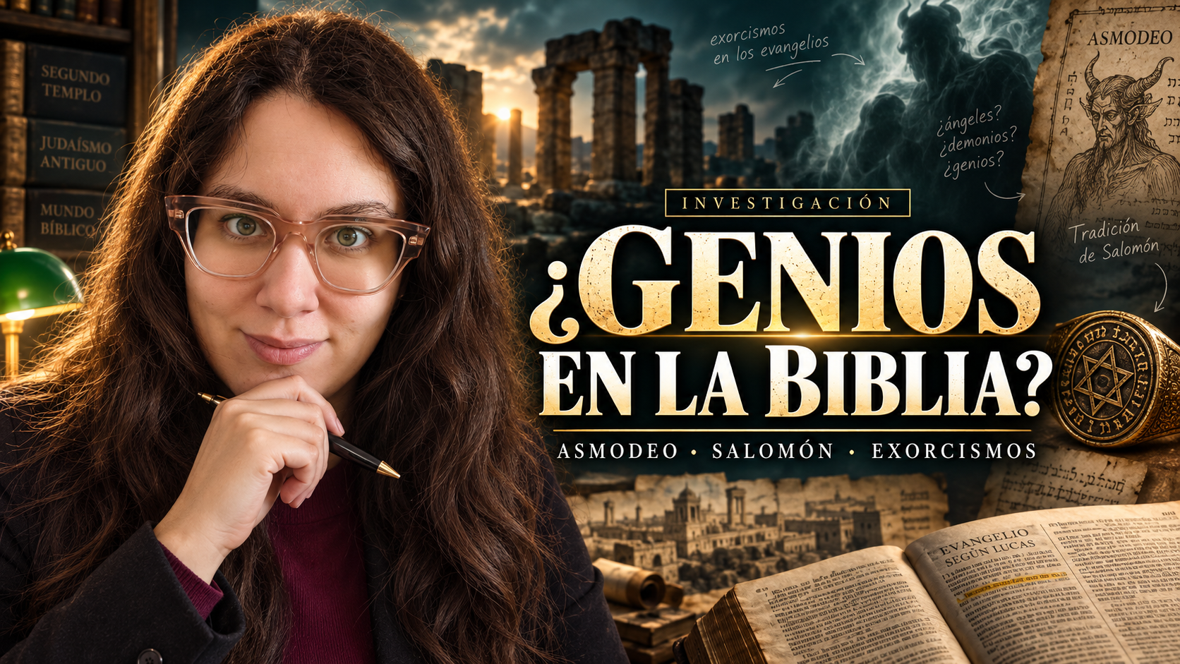 ¿Hay genios en la Biblia? | Asmodeo, Salomón y los exorcismos de Jesús